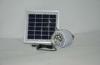 White 5700K - 6500K 2W Solar LED Emergency Light with Remote Control