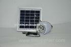 White 5700K - 6500K 2W Solar LED Emergency Light with Remote Control