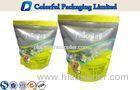 Environmentalc food packaging pvc biodegradable stand up pouch With Window