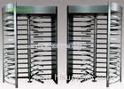 Full Height Automatic Turnstiles 120 Degree Single Channel High Security Barrier