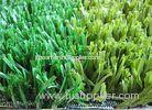 Environmental Polypropylene Rugby Artificial Turf Fibrillated Synthetic Grass Lawn