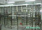 Card Or Biometric RFID Full Height Turnstiles Electrical Barrier With 0.6S Response Time
