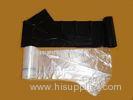 Black Durable Plastic Garbage Bags / HDPE Transparent Plastic Bags On Roll