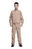 EN11612 NFPA2112 FR Flame Retardant Nomex Coveralls , Fire Resistant Suits 4.5 oz