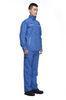 Protective Arc Flash Clothing for Electrical Worker Light Blue with 88% Cotton 12% Nylon