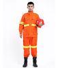 Mine / Fire Rescue Apparel Protective Nomex Clothing Flame Retardant and Antistatic