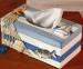 wood/ mediterranean style tissue box