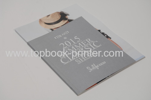 Custom silver-stamped linen-faced paper cover+matte lamination art paper cover design softcover book
