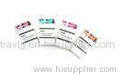 White Stylish binding Ruled Paper Personalized Memo Pad For car / purse