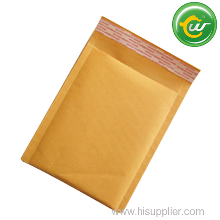 Kraft envelope with PE bubble