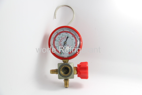 4 way manifold gauge/manometer/refrigerant gauge