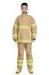 PBI Gold Fabric Fireman Turnout Gear / Firefighter Uniform Anti Static and Heat Insulation