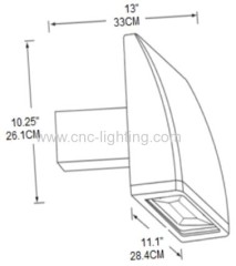 UL approved LED Area Floodlight with OSRAM LED chips and Meanwell Driver (35w and 45w and 60w and 75w and 105w)