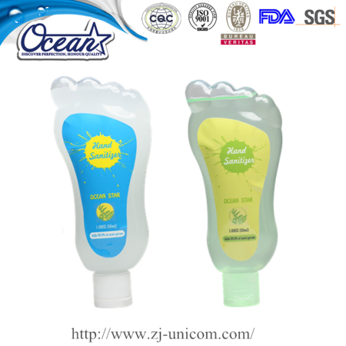 60ml foot shape Hand Sanitizer advertising merchandise