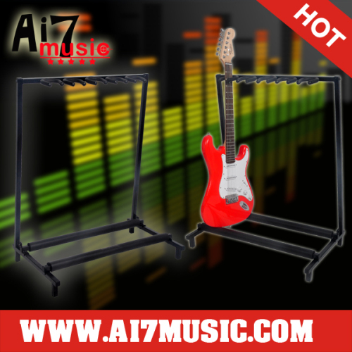 AI7MUSIC Display Guitar Stand for 5 electric guitars Row Stand For Five Guitars