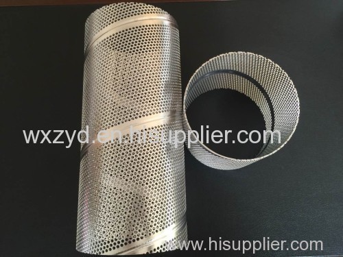 ZZhi Yi Da Importer Good quality stainless steel spiral welded perforated metal pipes filter
