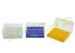 White Blue Yellow Dental Bur Block , Zirconia Block for FG Handle