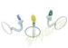 White Cream Dental X-ray Film Holders Autoclavable Dental Film Holder
