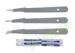 Carbon Steel / Stainless Steel Sterile Disposable Scalpels , Surgical Scalpel Blade