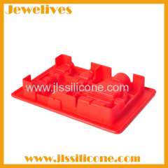 Silicone lego men ice cube tray 5 cavitives