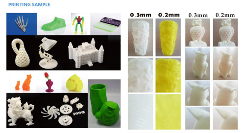 Easy control 3d printing single color 3d printer plastic ABS Material