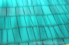 Sky blue embossing and glossy pvc leather