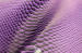 Purple color crocodile pattern leather fabric