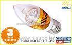 Epistar Bent Tip E27 Led Candle Bulbs warm white 4W 320lm , SMD 5630 for Indoor