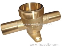 Forged sand blasting brass valve