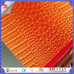 High quality pattern pvc leather for shoes