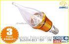 low energy candle light bulbs / 3w led candle bulb with Clear Cover