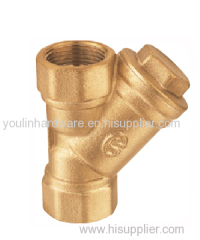 Forged brass welding fitting