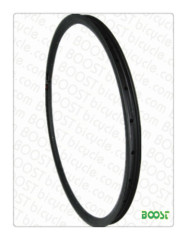 27.5er(650B)Hookless Carbon MTB clincher rim 27mm Width 23mm Depth Tubeless compatible XC