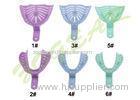 ABS Material Anodontia Dental Impression Tray Autoclavable Teeth Molding Trays