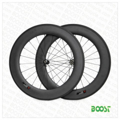boostbicycle aero bike wheels 700C 88mm clincher Carbon 23mm width export road bikes uk shop