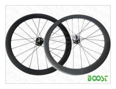 23mm width 50mm U shape Clincher carbon track wheels carbon single speed wheelsets