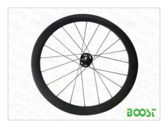 23mm width 50mm U shape Clincher carbon track wheels carbon single speed wheelsets