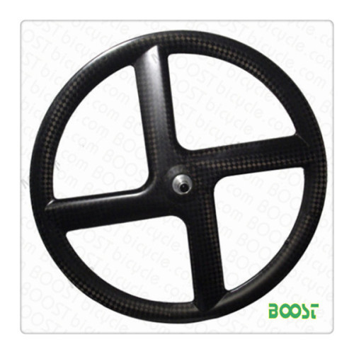 Four spokes 700C carbon wheel 23mm width 47mm depth tubular wheel