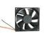 Low Noise 92mm 3.6" Car Ventilation Fan Brushless Axial DC Fan With Plastic Frame