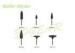 Tooth Polisher Tungsten Carbide Bur Synthetic Rubber Mixing with Normal Abrasive