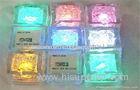 Windproof Color Changing LED Ice Cube Lights For Event / Lighted Ice Cubes