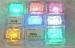 Windproof Color Changing LED Ice Cube Lights For Event / Lighted Ice Cubes