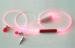 High Brightness Electroluminescent Products Glowing Earphone With LED Lighting USB Mic