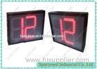 12 Second College Basketball Shot Clock , Steel Housing With CE And RoHS