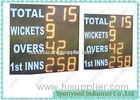 Led Electronic Cricket Scoreboard Yellow 12 Inch , AC 110V - 240V 50HZ / 60HZ