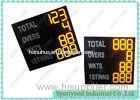 Aluminum Cricket Electronic Scoreboards , Low Energy Viewing Distance 110m