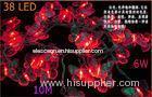 Holiday Decorative 10m RGB LED String Lights 38pcs , Indoor Butterfly String Lights
