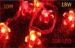 Super Bright 38 Bulbs Indoor Red LED Party String Lights 50000h Long Life CE ROHS SAA