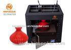 Metal Desktop Large Size 3D Printer with Stainless Steel Body ABS PLA HIPS Nylon Printing
