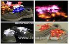 Custom DJ Activity Party Flashing LED Light Up Shoelaces / Ribbon LED Shoe Strings